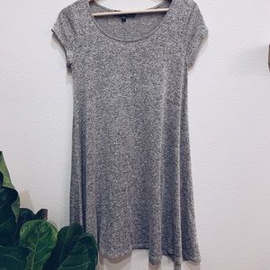 Midi ash grey dress